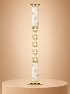 Fleur Gold Link Band
