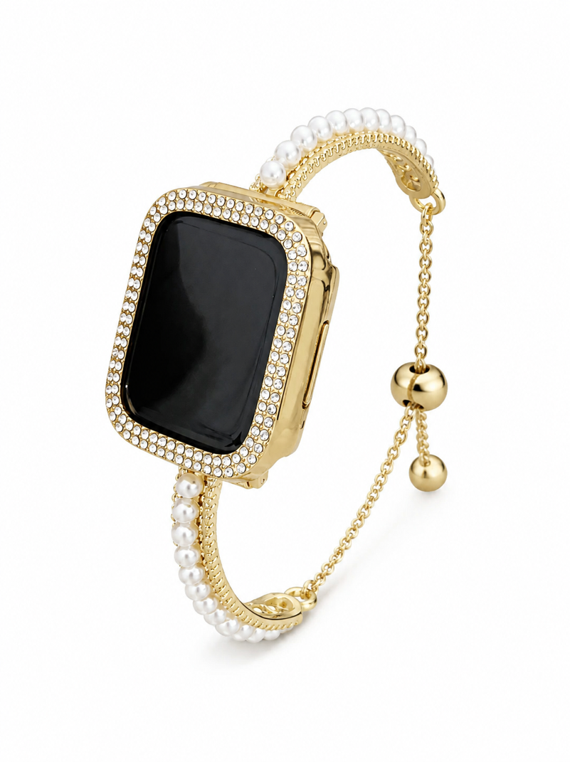 Luna Pearl Crystal Band