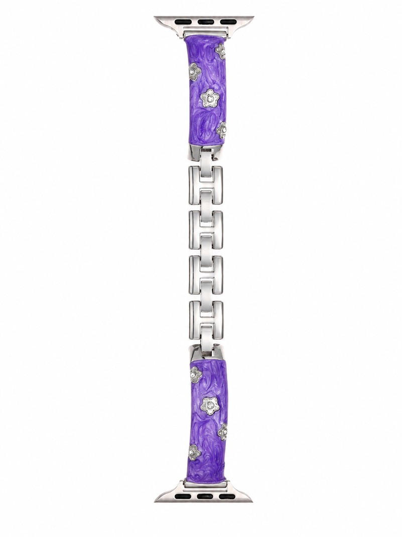 Fleur Gold Link Band