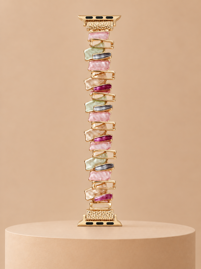 Aurora Gold Link Band