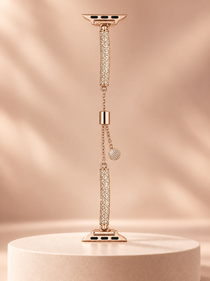Elara Crystal Slider Band