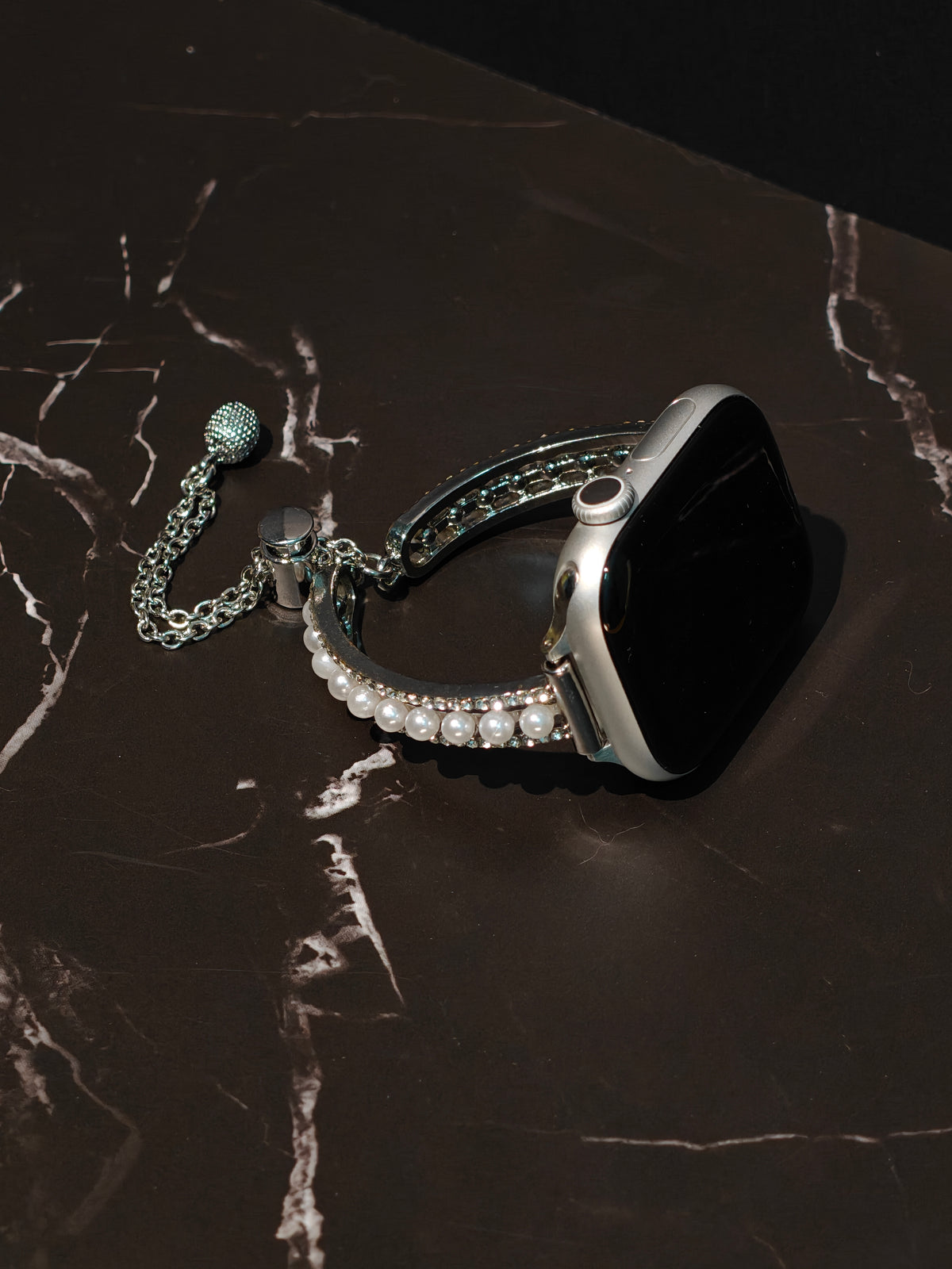 Luna Pearl Crystal Band