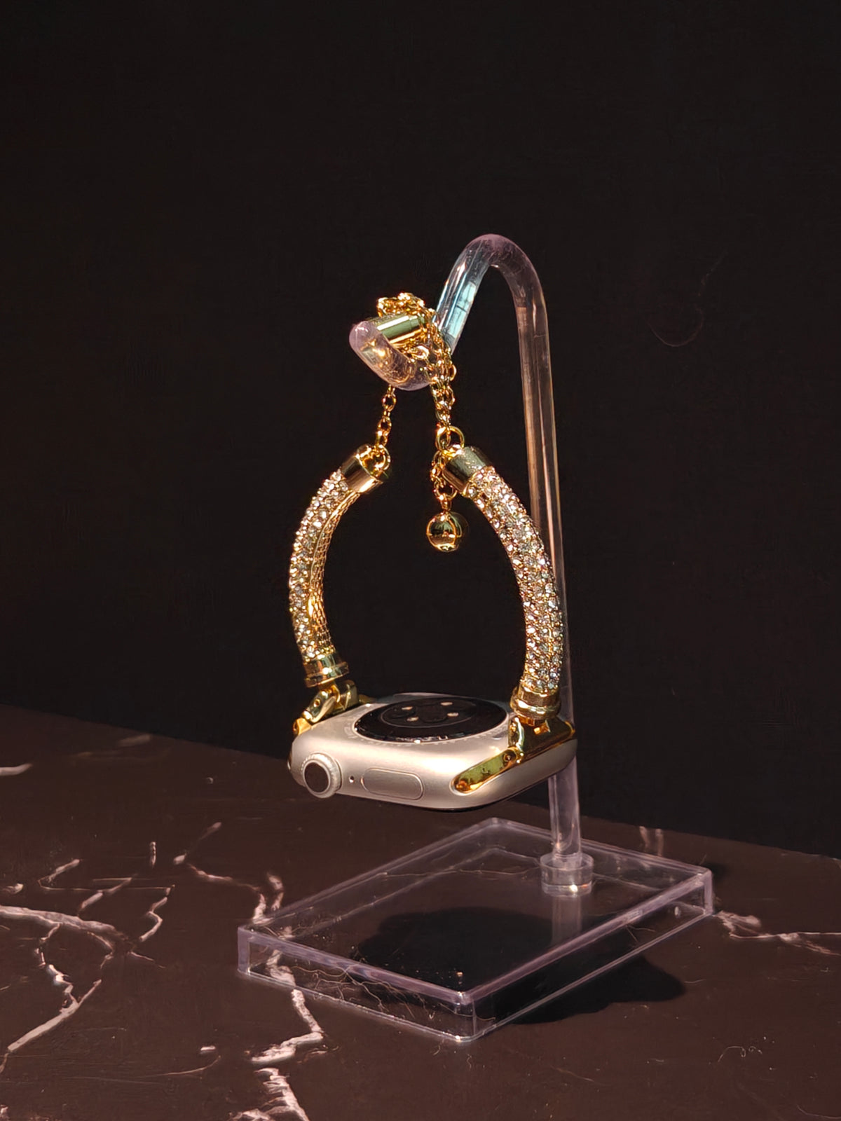 Elara Crystal Slider Band