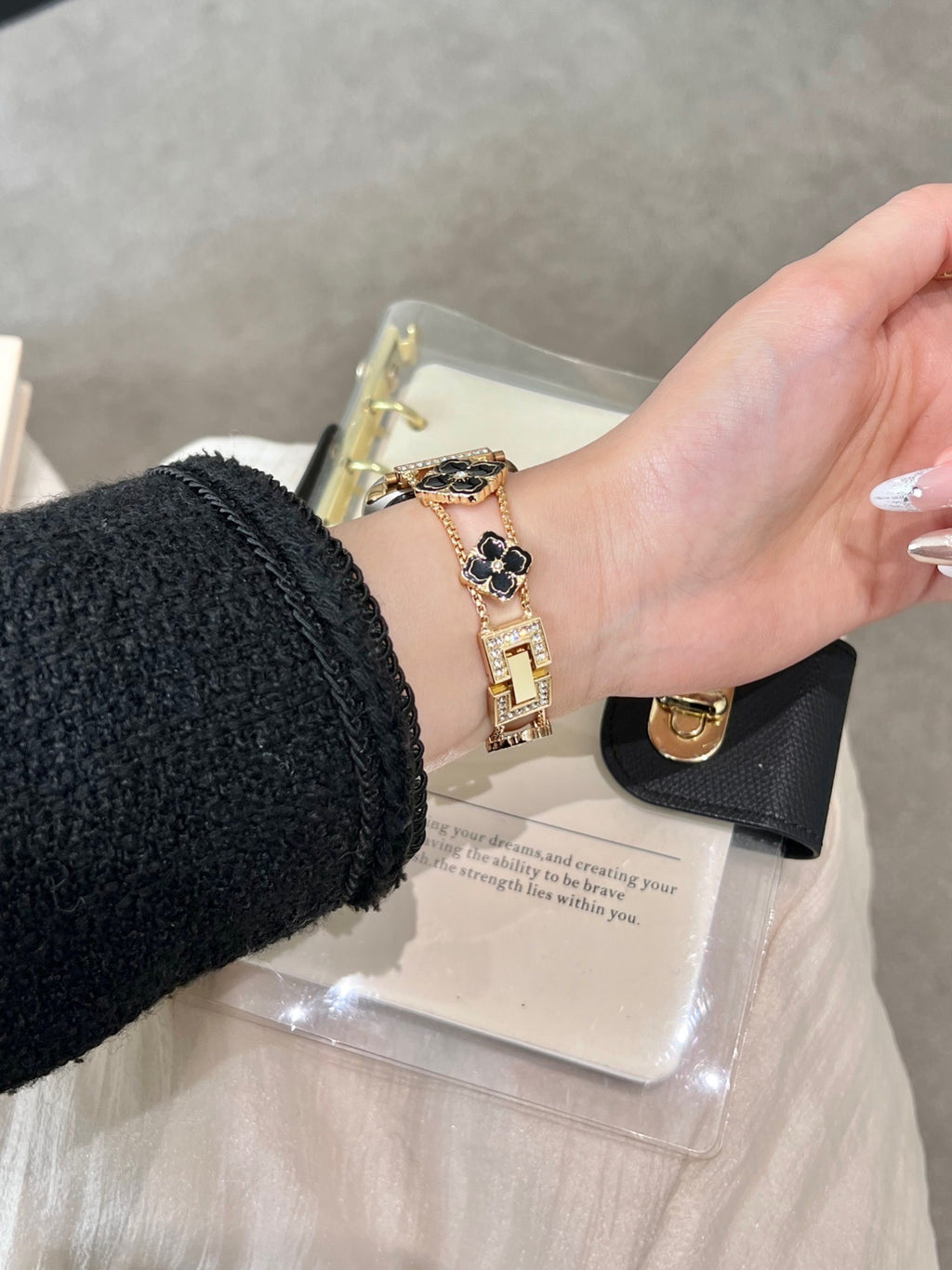Fleur Crystal Band