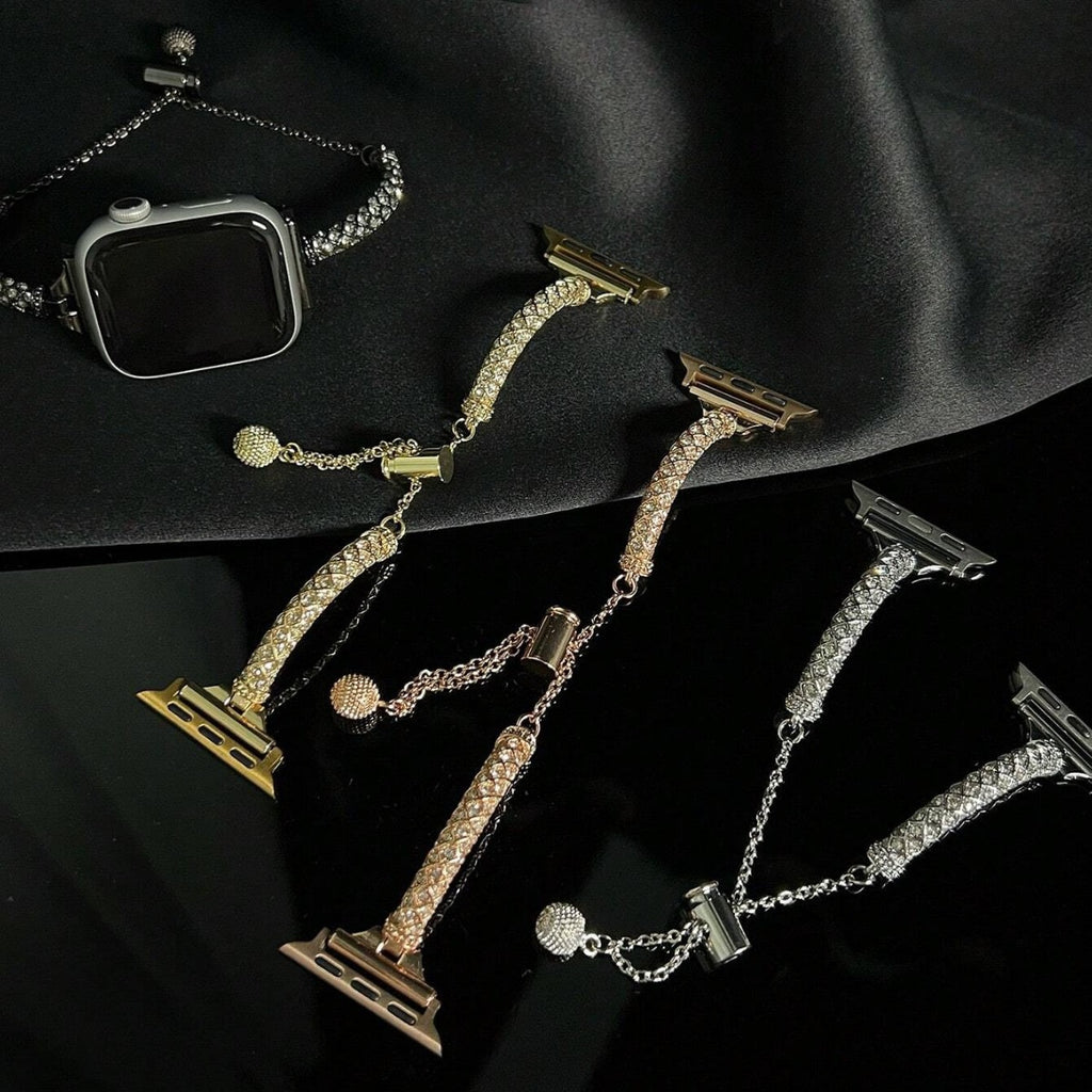 Elara Crystal Slider Band