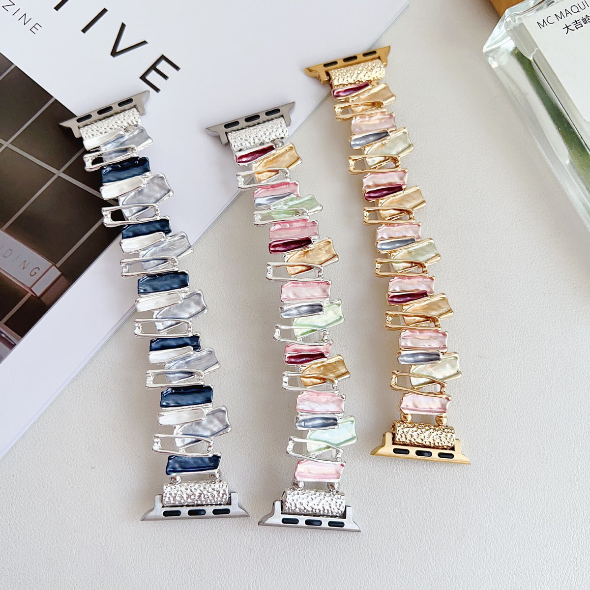 Aurora Gold Link Band