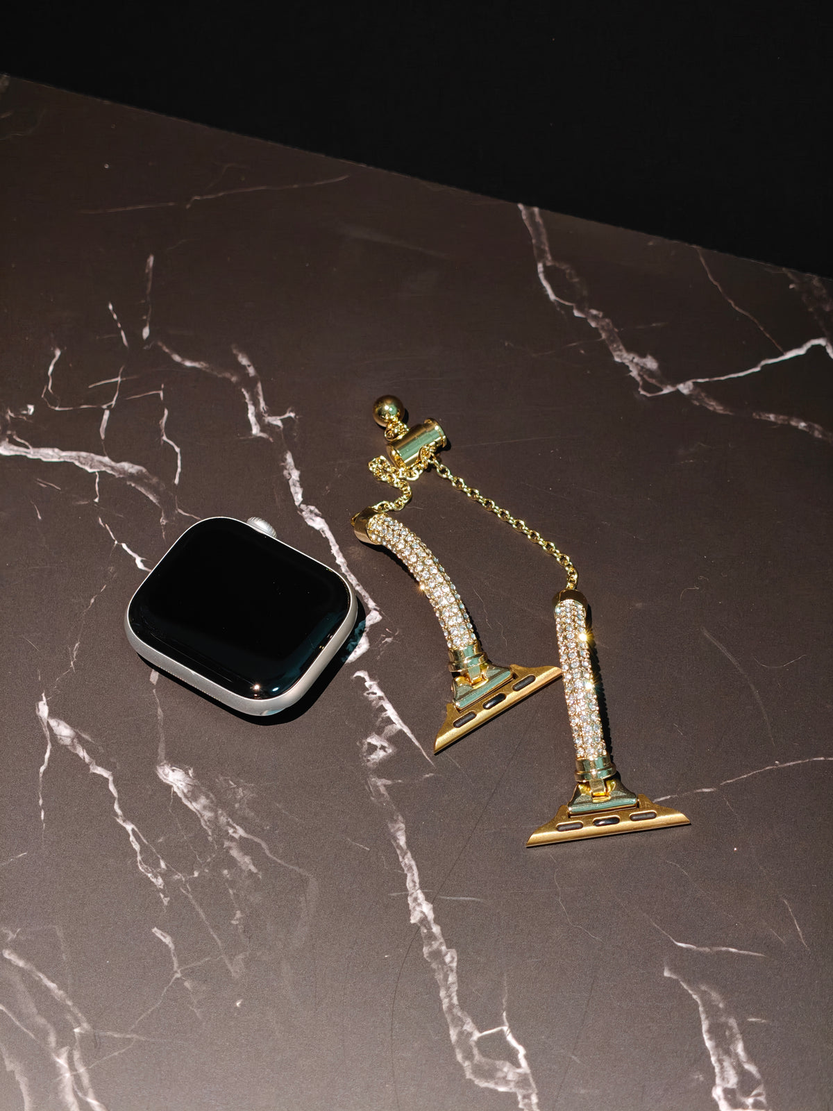 Elara Crystal Slider Band