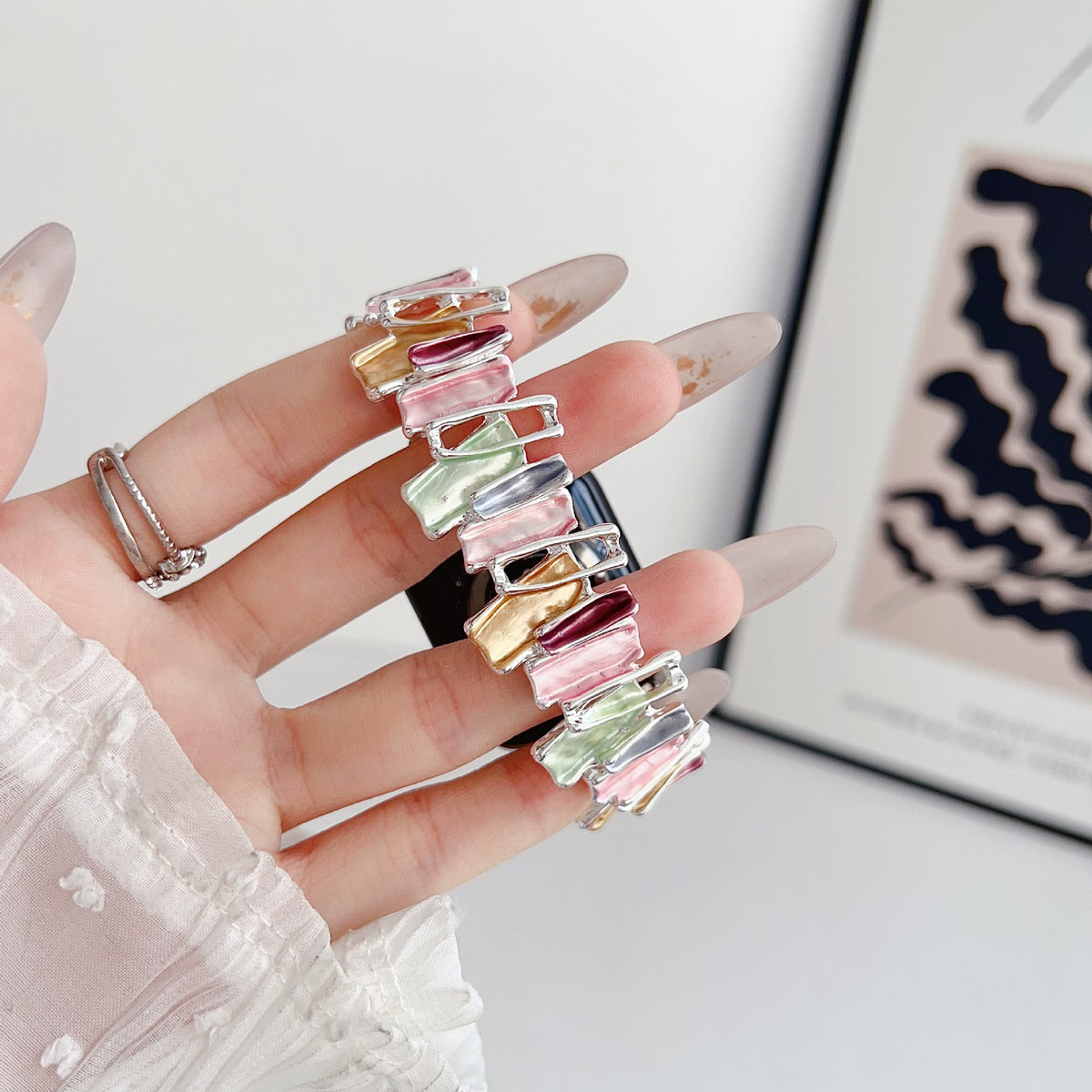 Aurora Gold Link Band