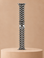 Vertebra Silver Link Band