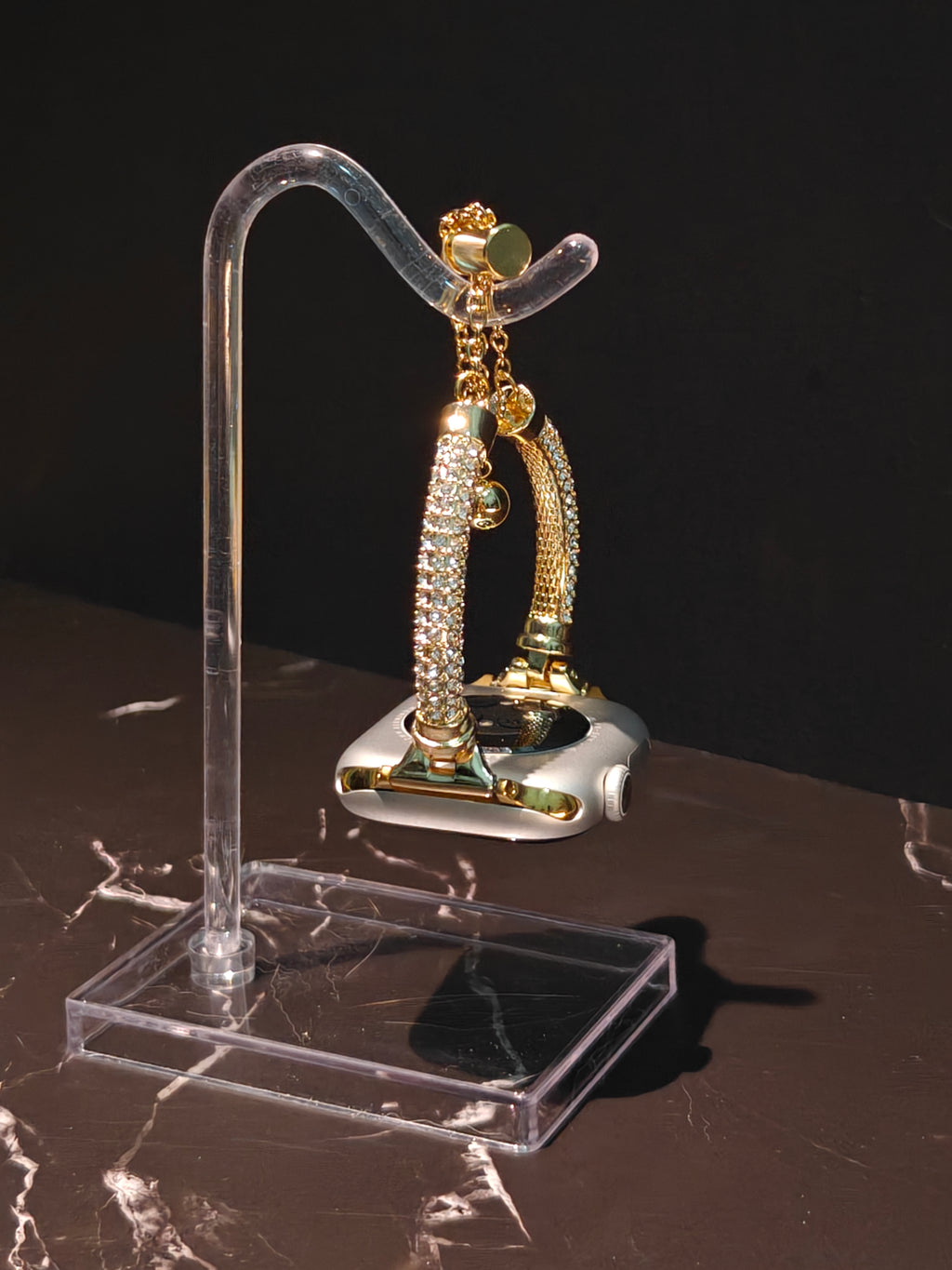 Elara Crystal Slider Band