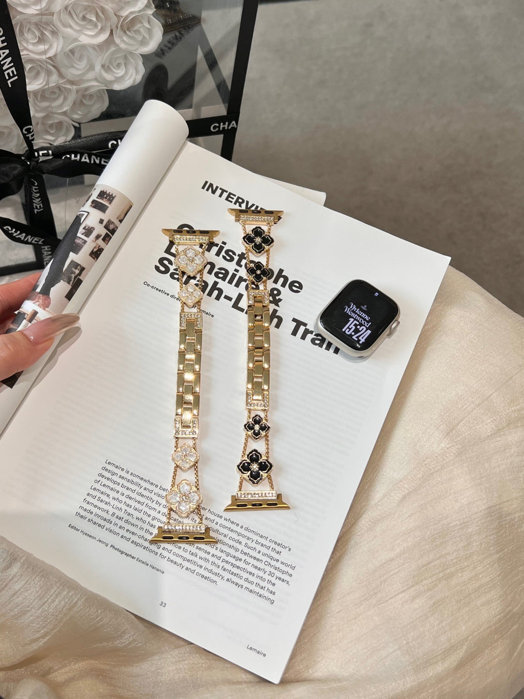 Fleur Crystal Band