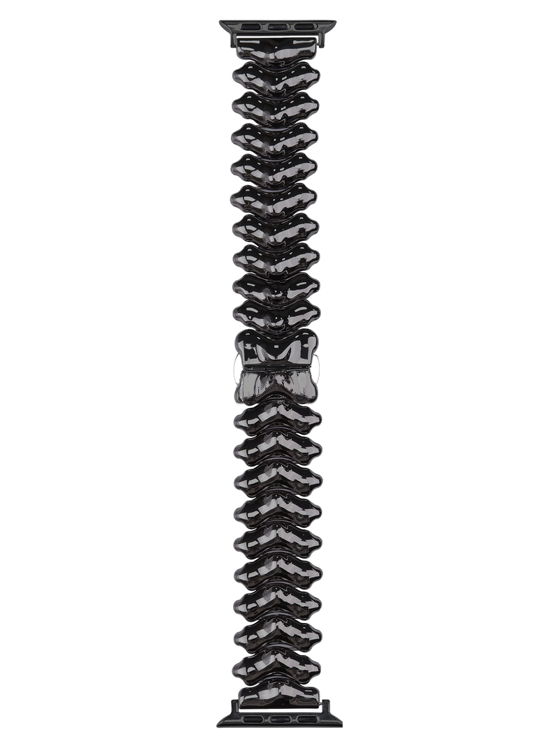 Vertebra Silver Link Band