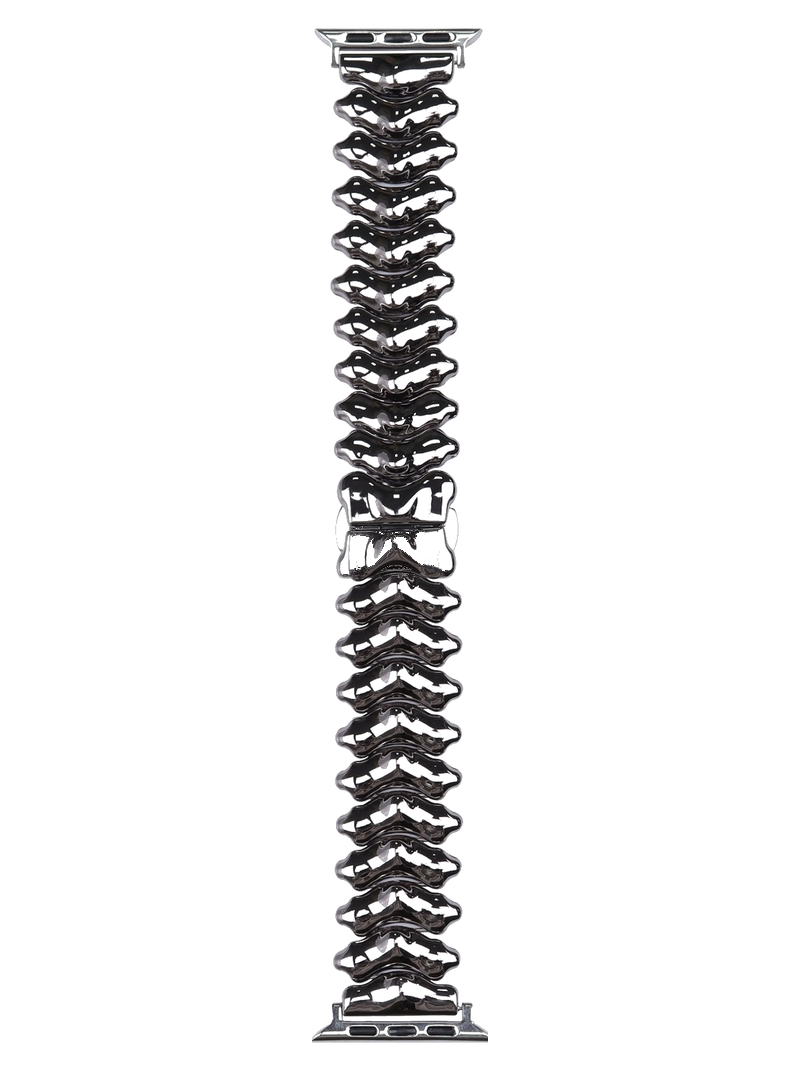 Vertebra Silver Link Band